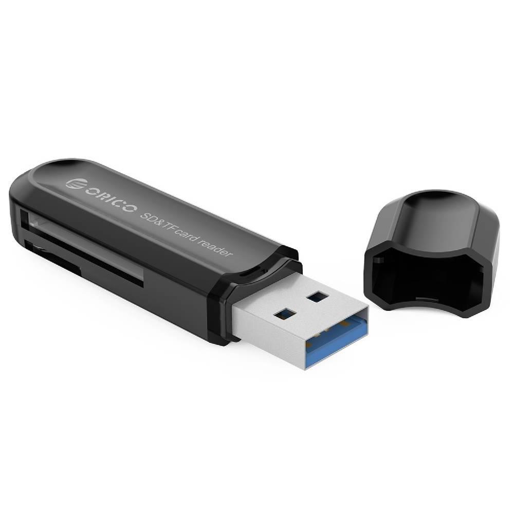 Orico CRS21 USB 3.0 SD TF Micro SD Siyah Kart Okuyucu 