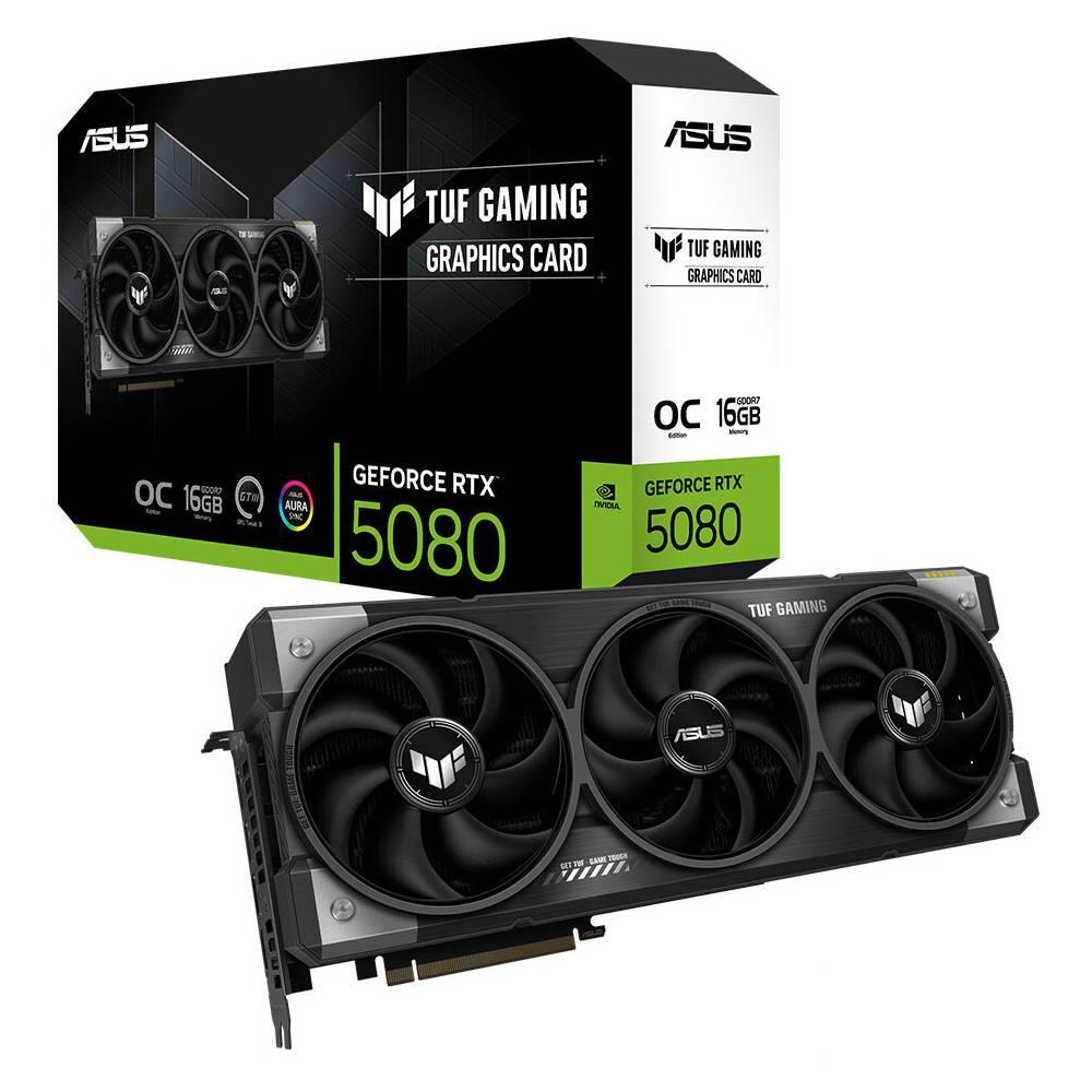 ASUS TUF Gaming GeForce RTX 5080 16GB GDDR7 OC Edition DLSS 4 256 Bit Ekran Kartı