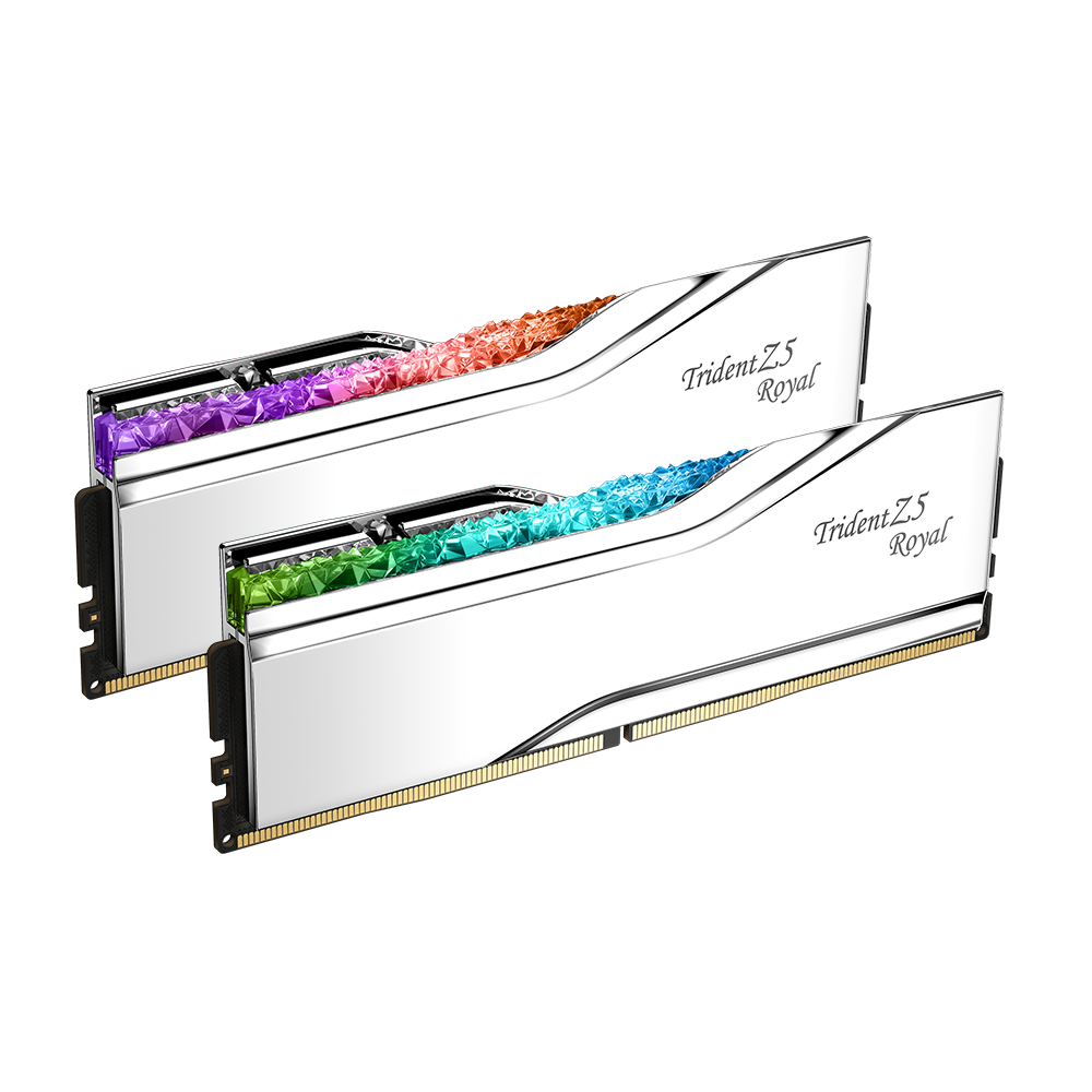 GSKILL 32GB (2x16GB) Trident Z5 Royal DDR5 6400Mhz CL30 XMP Dual Kit Ram