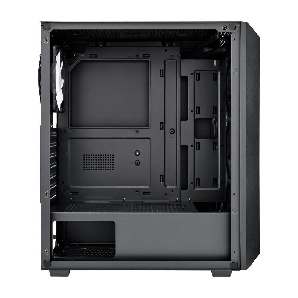 VENTO CMT218 Tempered Glass USB 3.0 Tempered Glass Mesh Rainbow ATX Mid Tower Kasa + FSP 650W 80Plus PSU