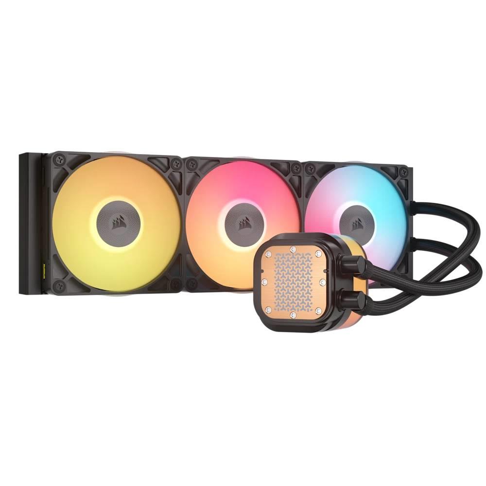 CORSAIR iCUE LINK TITAN 360 RX LCD 360mm Siyah İşlemci Sıvı Soğutucu