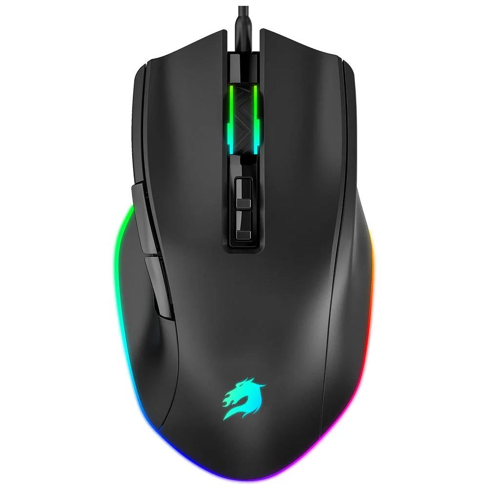 GameBooster M16 Myth RGB 12.800 DPI Siyah Kablolu Gaming Mouse