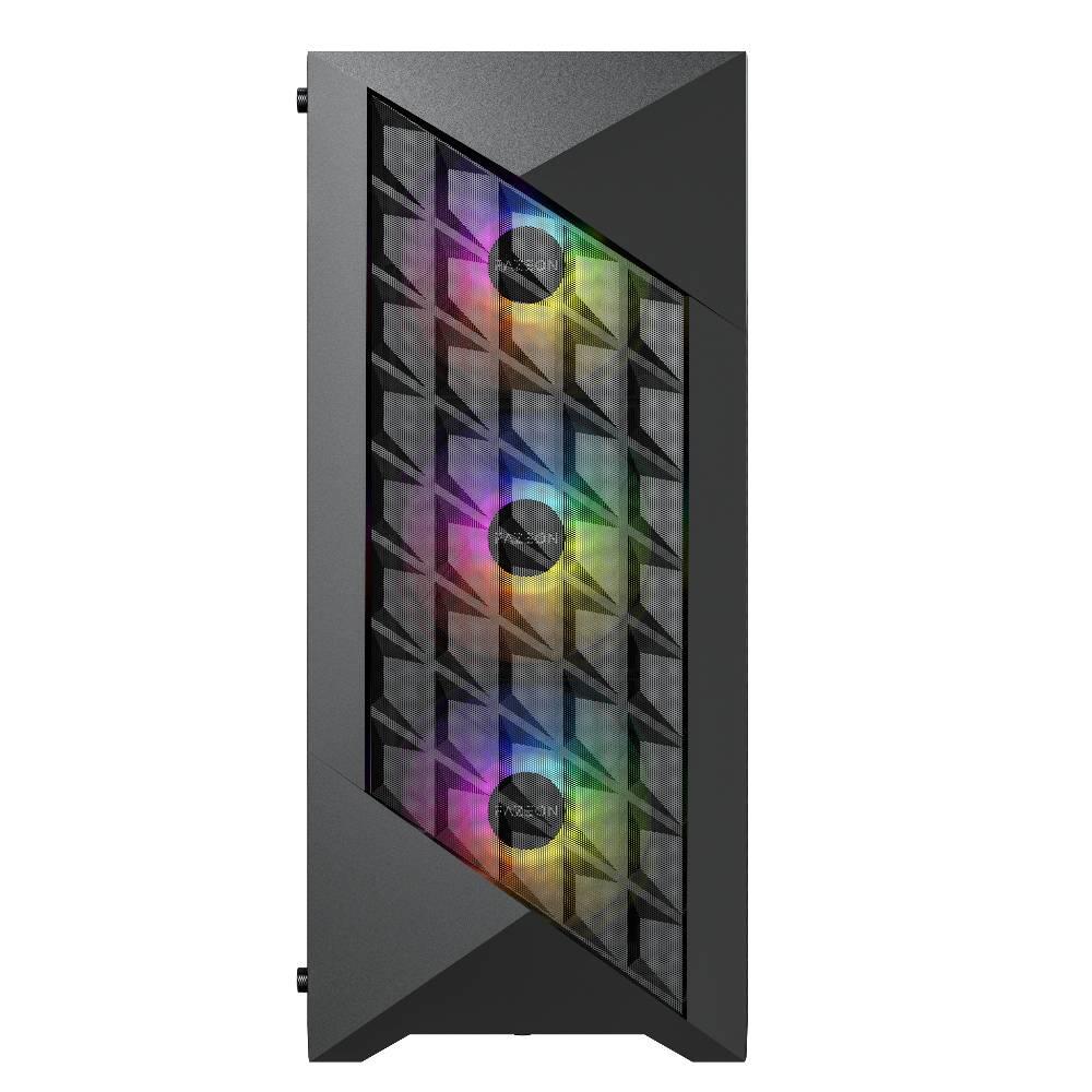 FAZEON F8 650W 80+ Bronze Tempered Glass Mesh 4x ARGB Fanlı USB 3.0 E-ATX Bilgisayar Kasası