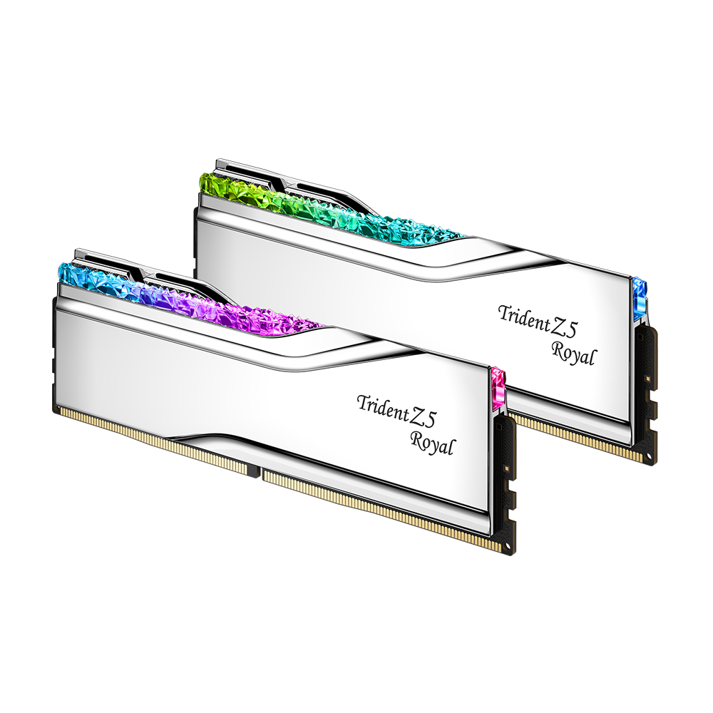 GSKILL 32GB (2x16GB) Trident Z5 Royal DDR5 6400Mhz CL30 XMP Dual Kit Ram