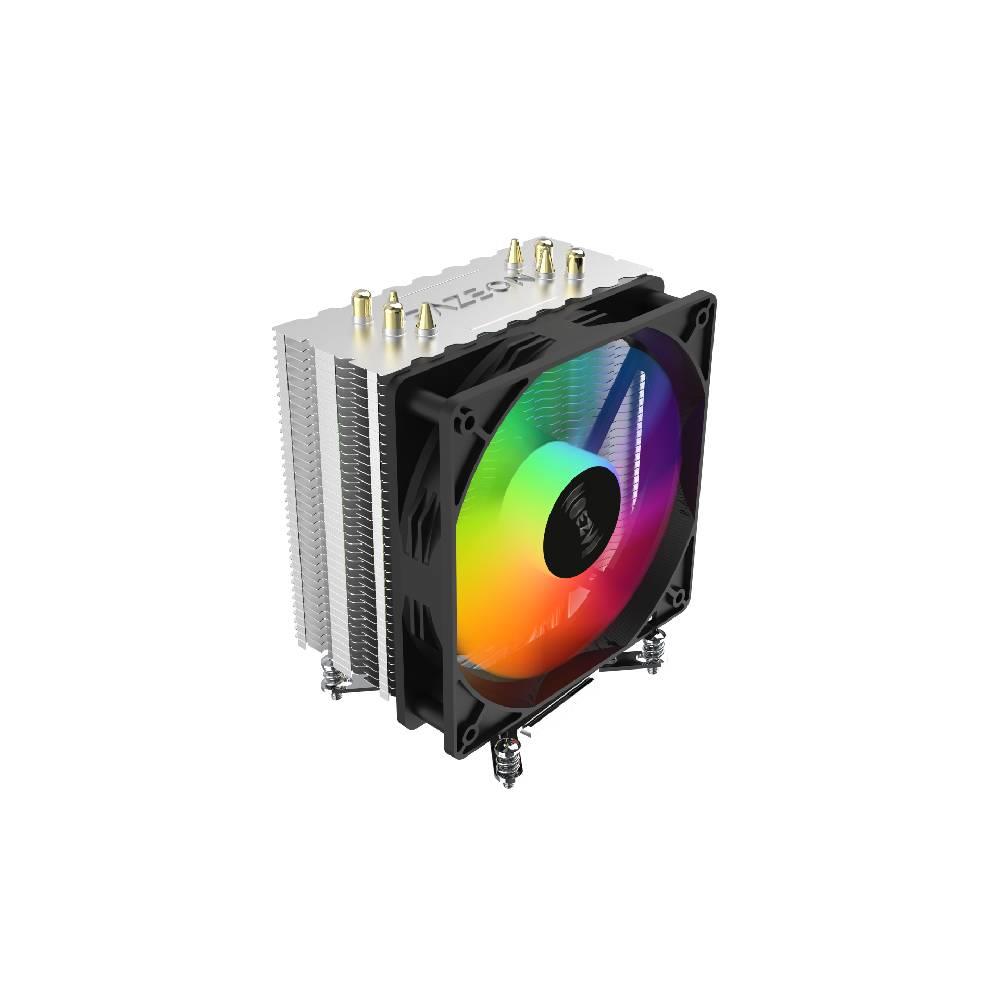 FAZEON A3120TRA 12cm RGB Kule Tipi Siyah İşlemci Soğutucu