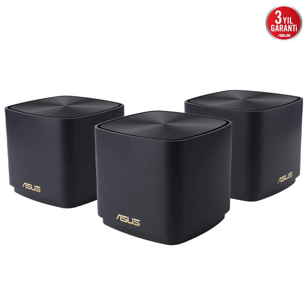 ASUS ZenWiFi XD4 Plus AX1800 WiFi 6 Dual-Band AiMesh Siyah Router 3lü