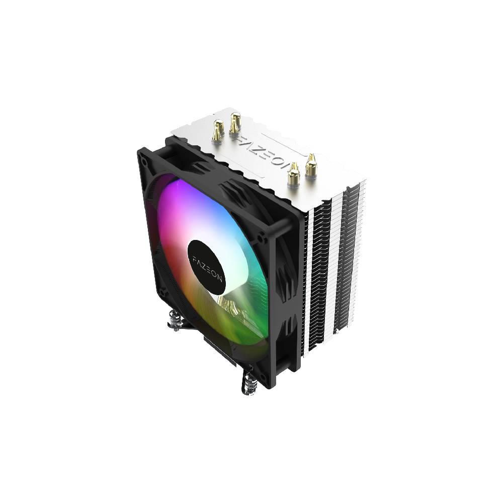 FAZEON A3120TRA 12cm RGB Kule Tipi Siyah İşlemci Soğutucu
