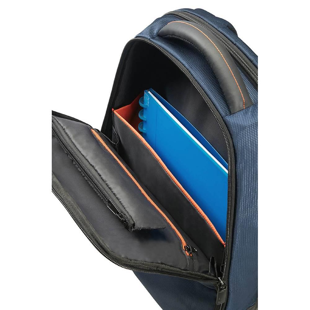 SAMSONITE Qibyte 17.3" Mavi Notebook Sırt Çantası