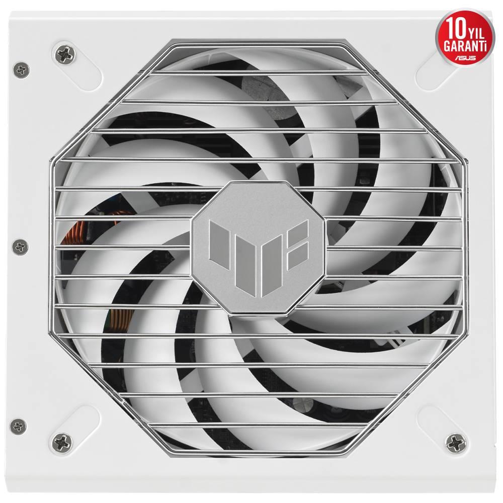 ASUS TUF GAMING 1000G 1000W 80+ Gold ATX 3.0 135mm Fanlı Beyaz PSU