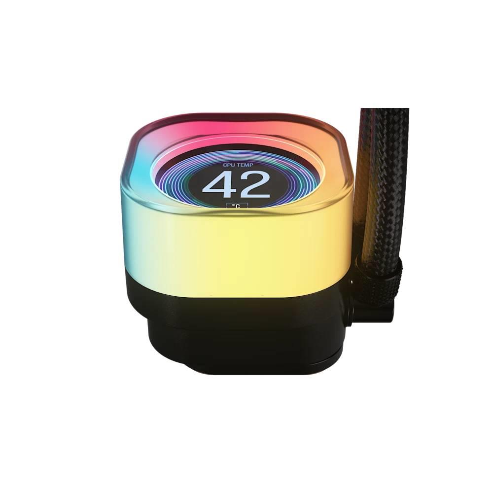 CORSAIR iCUE LINK TITAN 360 RX LCD 360mm Siyah İşlemci Sıvı Soğutucu