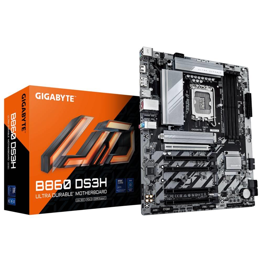 GIGABYTE B860 DS3H 9066MHz OC DDR5 Soket 1851 M.2 HDMI DP ATX Anakart