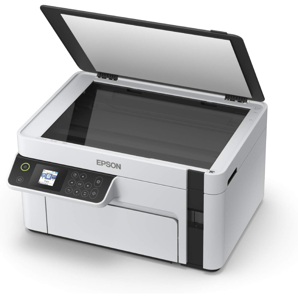 Epson EcoTank M2120 Wi-Fi + Tarayıcı + Fotokopi Mono Çok Fonksiyonlu Tanklı Mürekkep Püskürtmeli Yazıcı