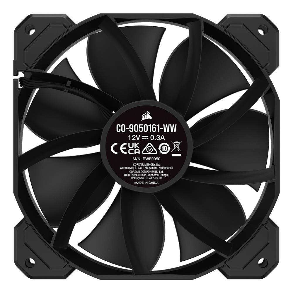 CORSAIR iCUE SP120 ELITE 120mm PWM Siyah Kasa Fanı