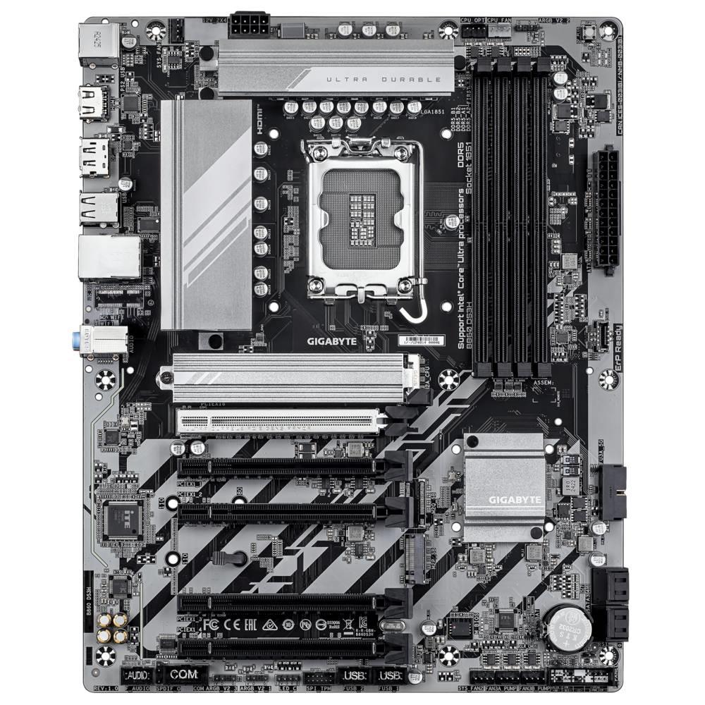 GIGABYTE B860 DS3H 9066MHz OC DDR5 Soket 1851 M.2 HDMI DP ATX Anakart