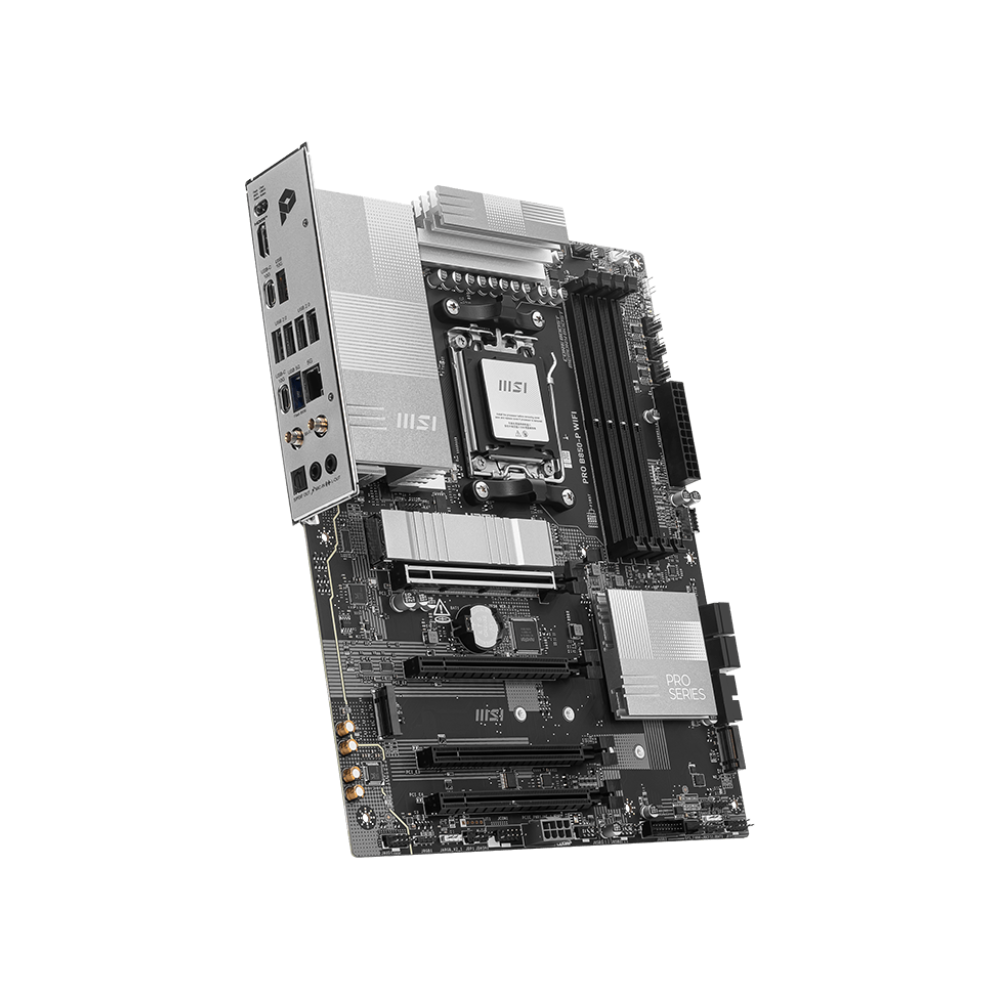 MSI PRO B850-P WIFI 8200MHz OC DDR5 Soket AM5 M.2 USB-C HDMI ATX Anakart