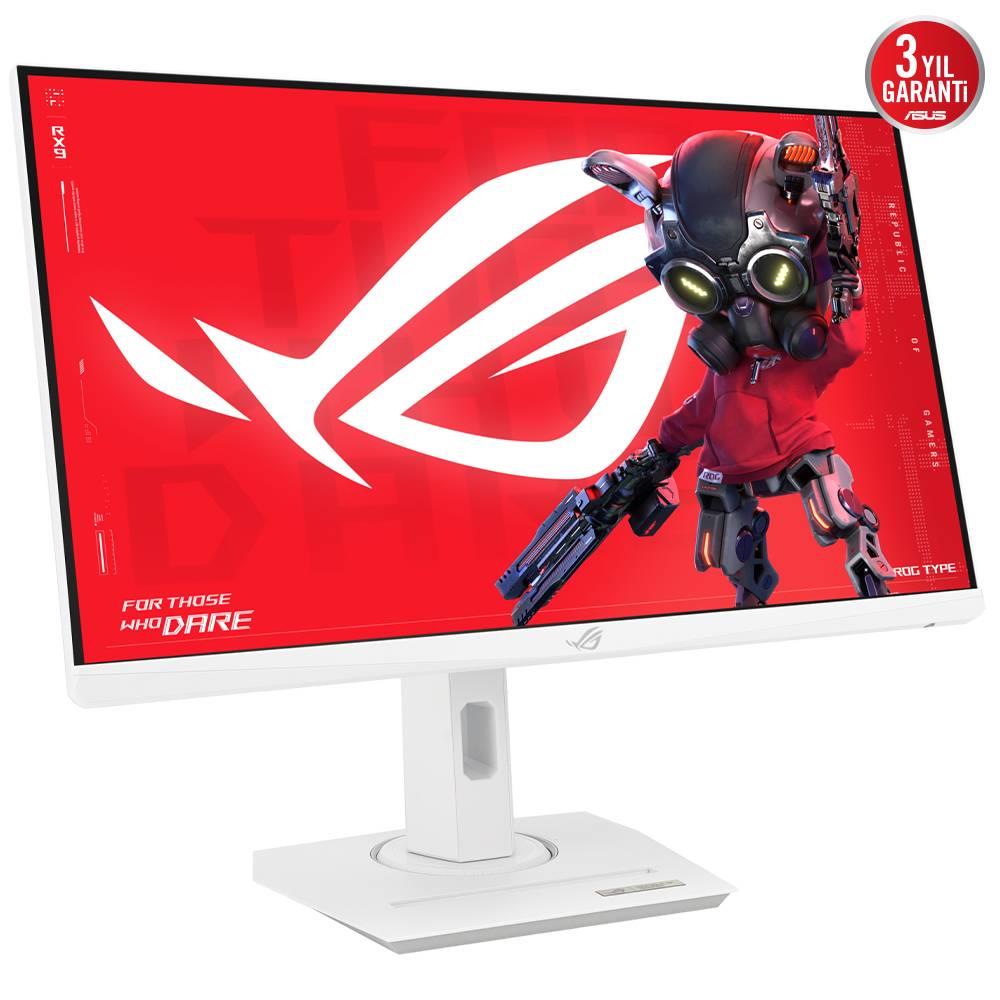 ASUS ROG Strix XG259QNG-W 24.5" 380Hz 0.3ms HDMI DP USB 3.2 FreeSync Premium AdaptiveSync Pivot HDR400 FHD IPS Beyaz Gaming Monitör
