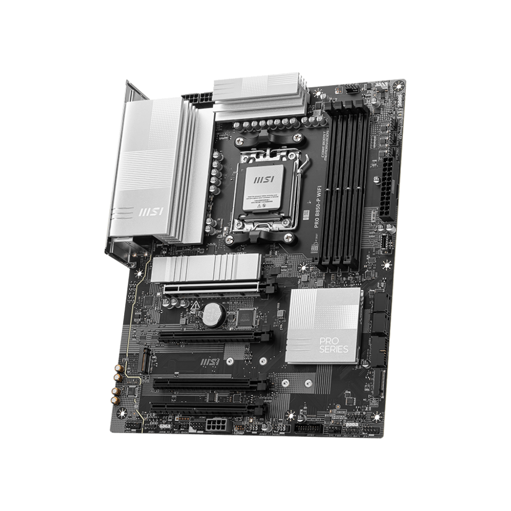 MSI PRO B850-P WIFI 8200MHz OC DDR5 Soket AM5 M.2 USB-C HDMI ATX Anakart