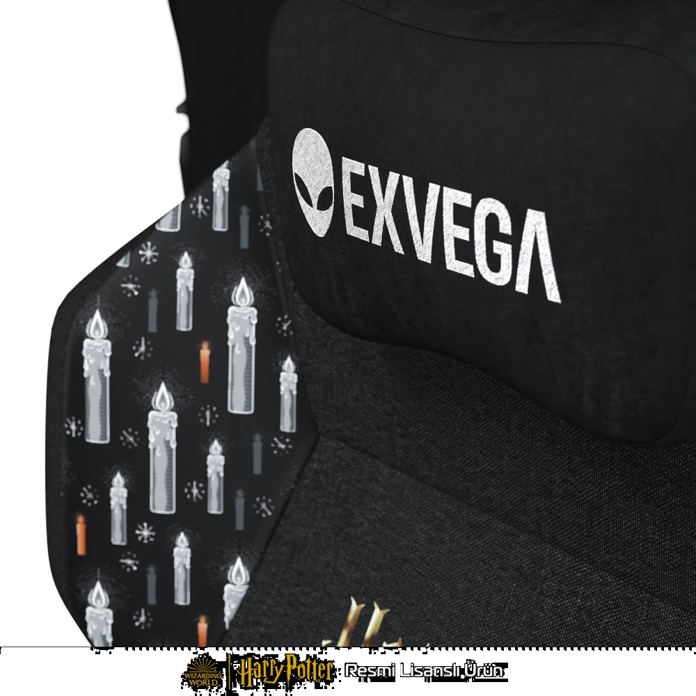 EXVEGA Andromeda 2025 Harry Potter Hogwarts Crest Edition Masajlı Oyuncu Koltuğu