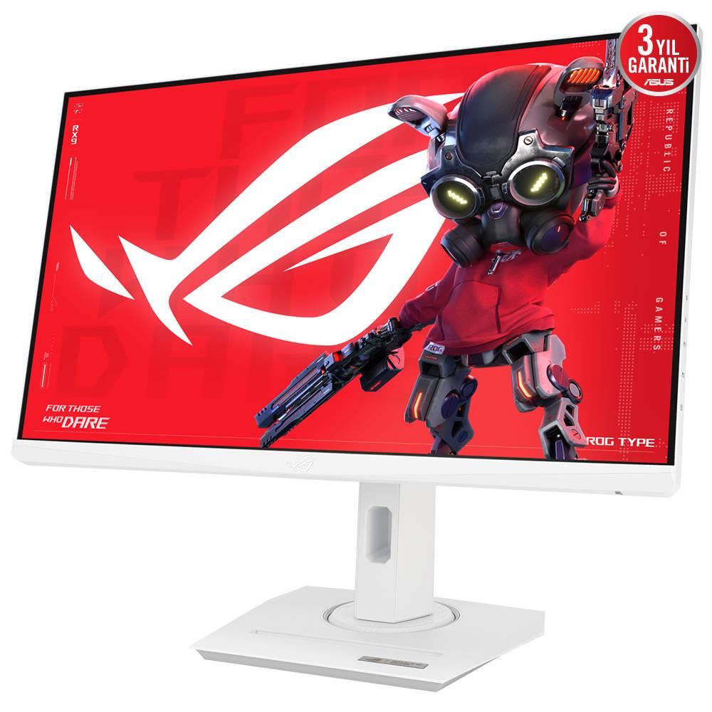 ASUS ROG Strix XG259QNG-W 24.5" 380Hz 0.3ms HDMI DP USB 3.2 FreeSync Premium AdaptiveSync Pivot HDR400 FHD IPS Beyaz Gaming Monitör