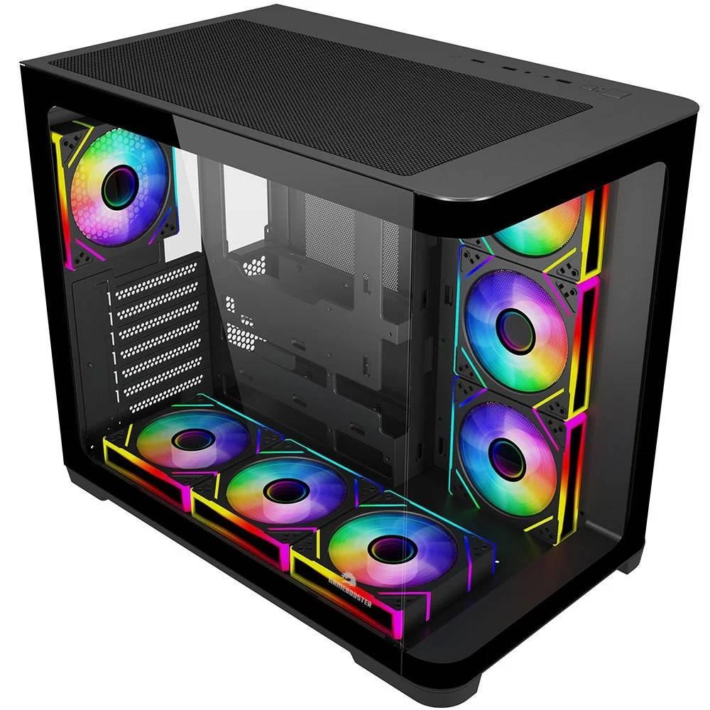 GameBooster GB-G2851BB Sea View USB 3.0 7x ARGB Fanlı ATX Mid Tower Siyah Kasa + 850w 80+ Gold Gen5 PSU