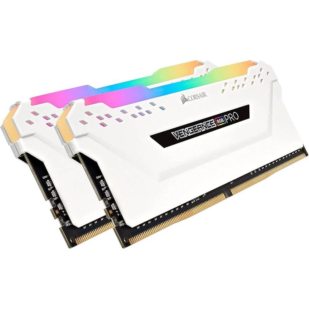 CORSAIR 16GB (2x8GB) Vengeance RGB PRO 3200MHz CL16 DDR4 Beyaz Dual Kit Ram