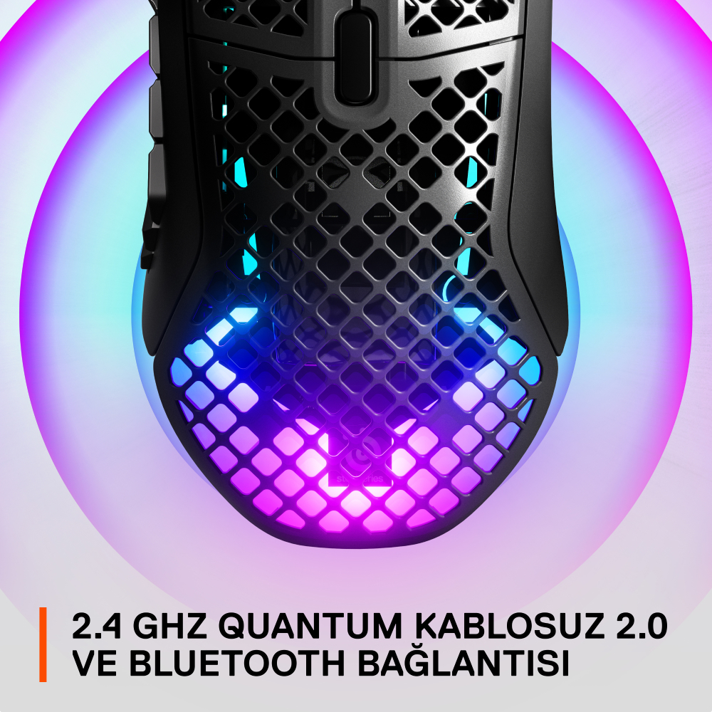 SteelSeries Aerox 9 RGB Kablosuz Gaming Mouse
