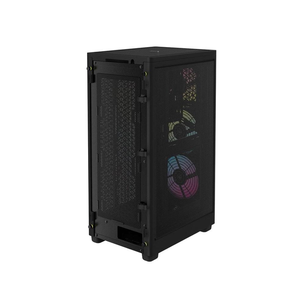CORSAIR iCUE 2000D AIRFLOW RGB Tempered Glass USB 3.2 Siyah Mini-ITX Kasa