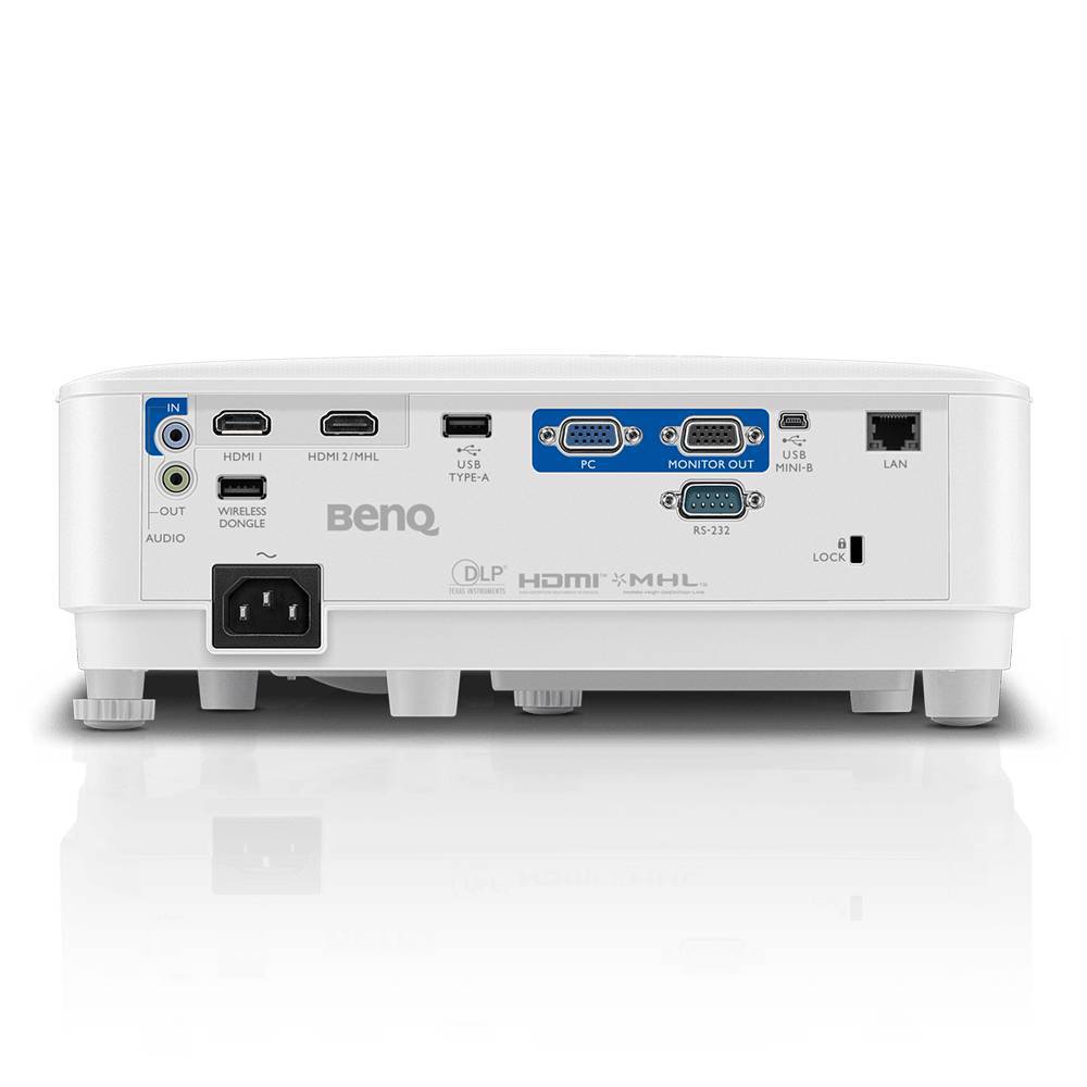 BenQ MH733 4000 ANSI 1920x1080 FHD 2xHDMI VGA RJ45 USB Okuyucu 3D DLP Ops. Wireless Projeksiyon Cihazı