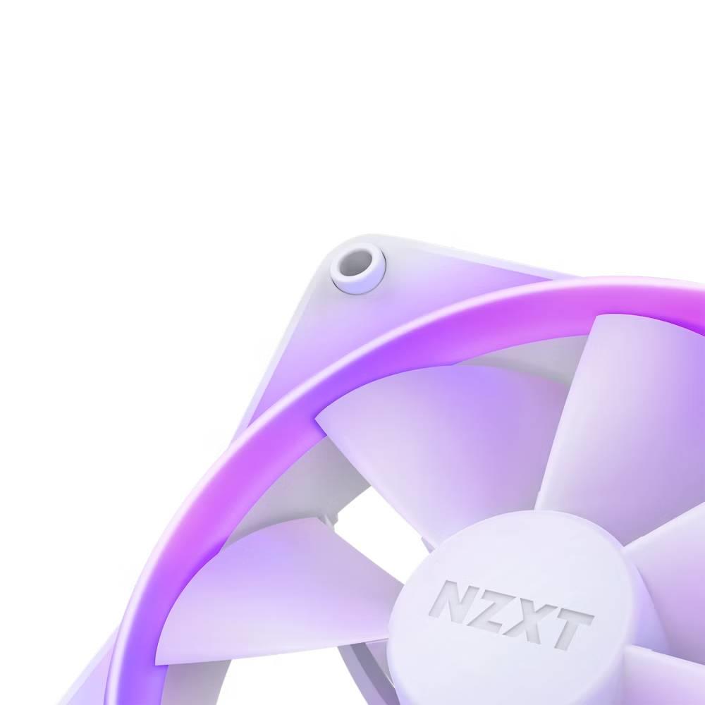 NZXT F120 RGB 120mm Beyaz Üçlü Kasa Fanı