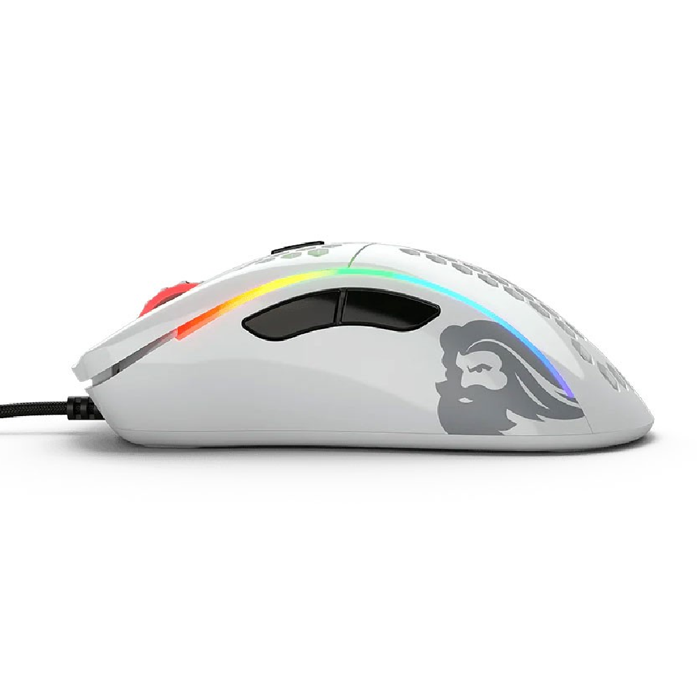 Glorious Model D Kablolu Parlak Beyaz Gaming Mouse
