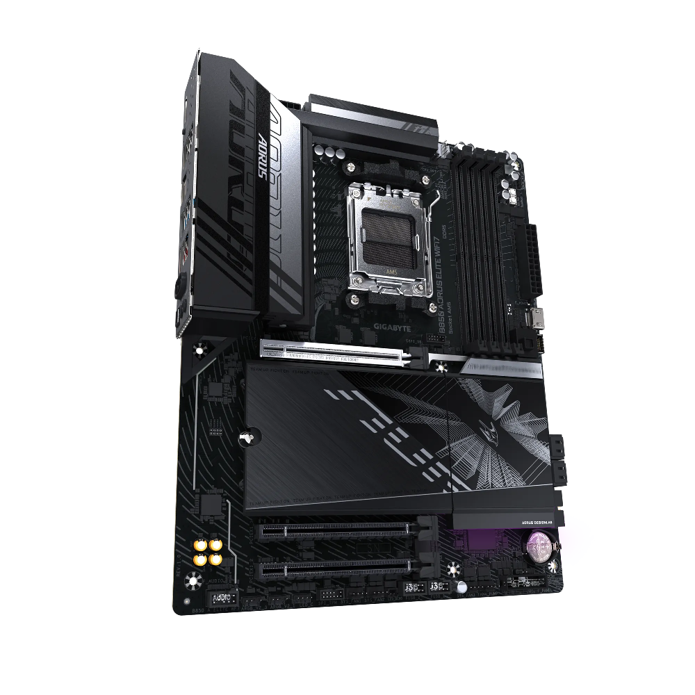 GIGABYTE B850 AORUS ELITE WIFI7 8200MHz OC DDR5 Soket AM5 M.2 USB-C HDMI DP ATX Anakart