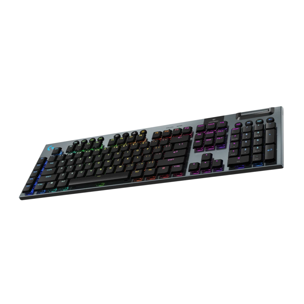 Logitech G G915 X LIGHTSPEED RGB Kablosuz İngilizce Mekanik Gaming Klavye