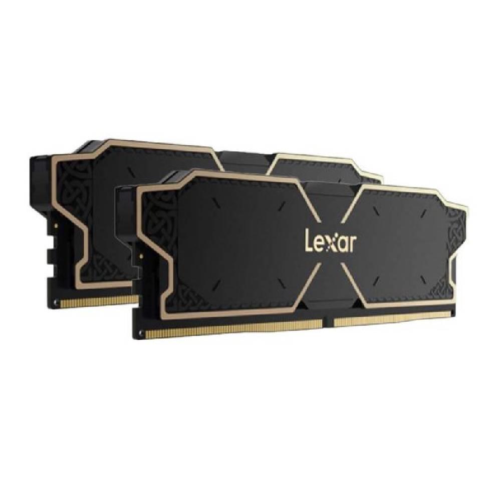 Lexar 32GB (2x16GB) Thor OC 6000MHz CL38 INTEL XMP/ AMD EXPO DDR5 Siyah Dual Kit Ram