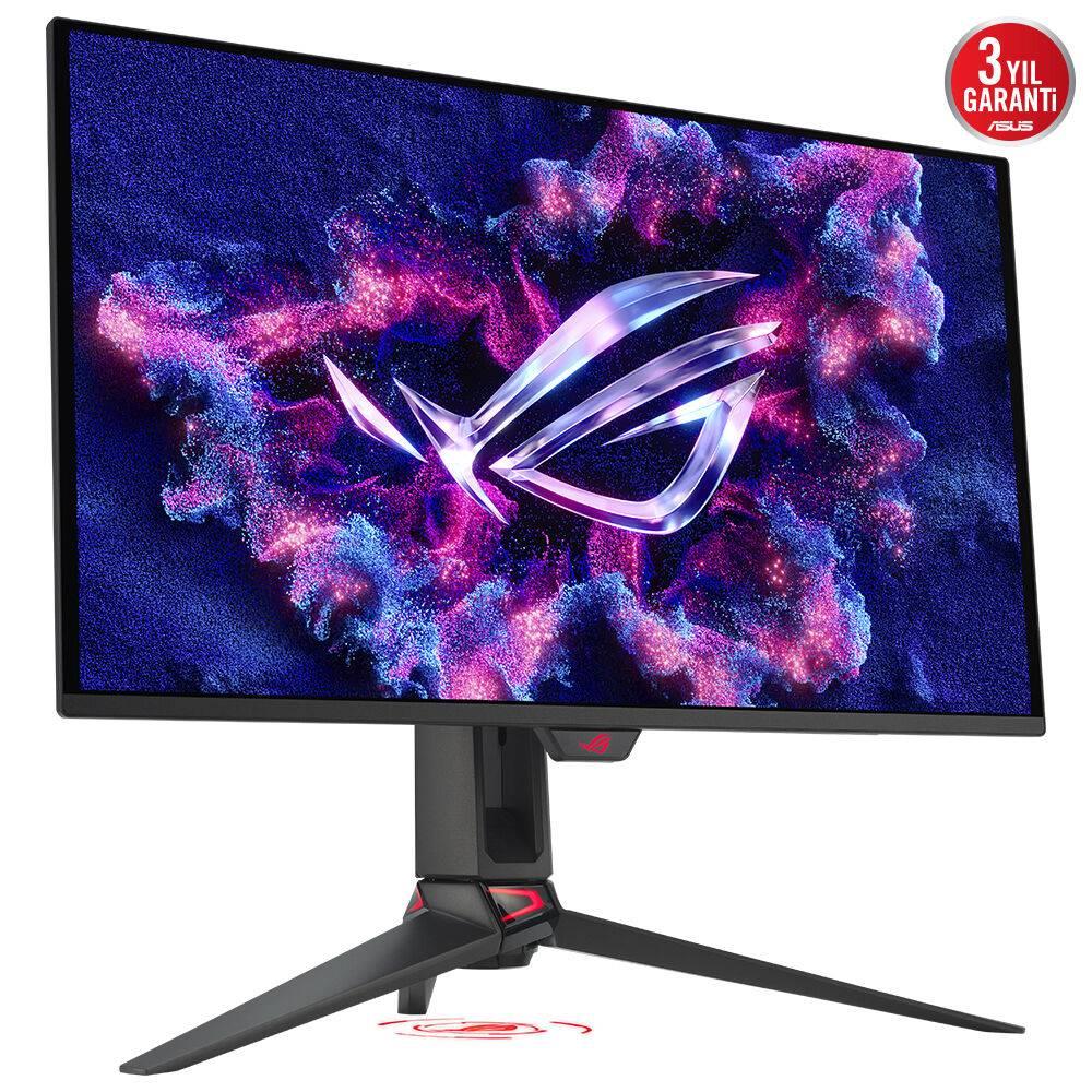 ASUS ROG Swift OLED PG27UCDM 27" 240Hz 0.03ms HDMI DP USB-C USB3.2 G-Sync FreeSync Premium Pro Pivot Aura RGB HDR10 UHD QD-OLED Gaming Monitör
