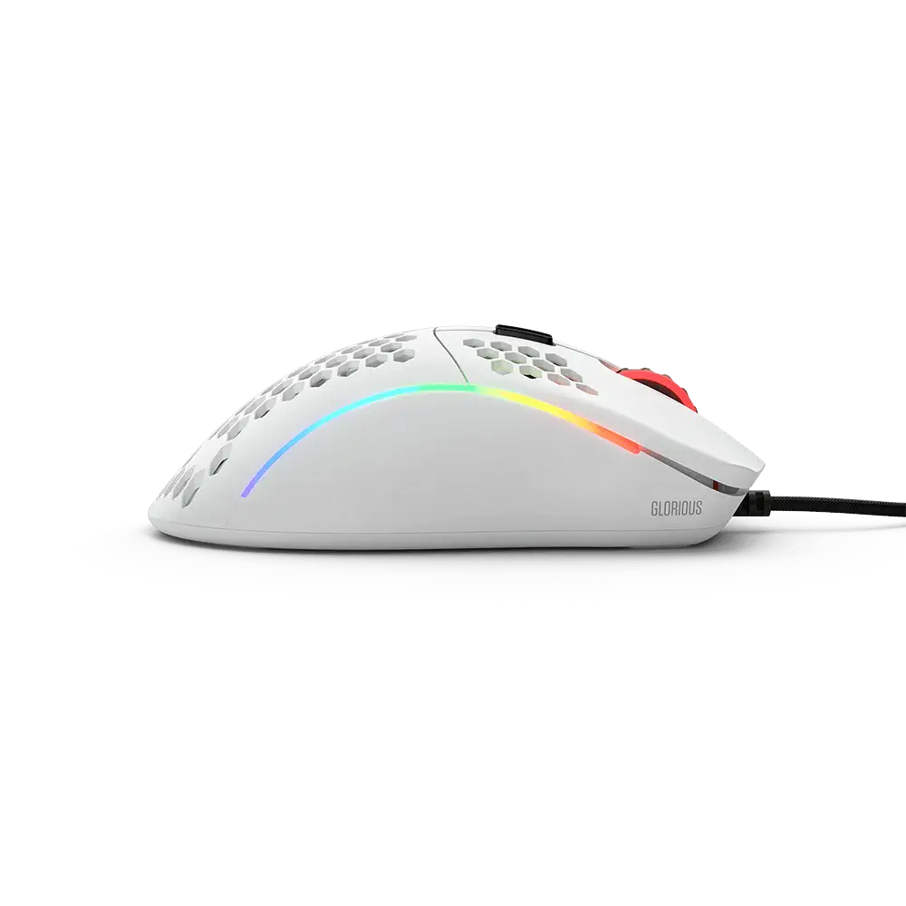 Glorious Model D Minus Kablolu Beyaz Gaming Mouse