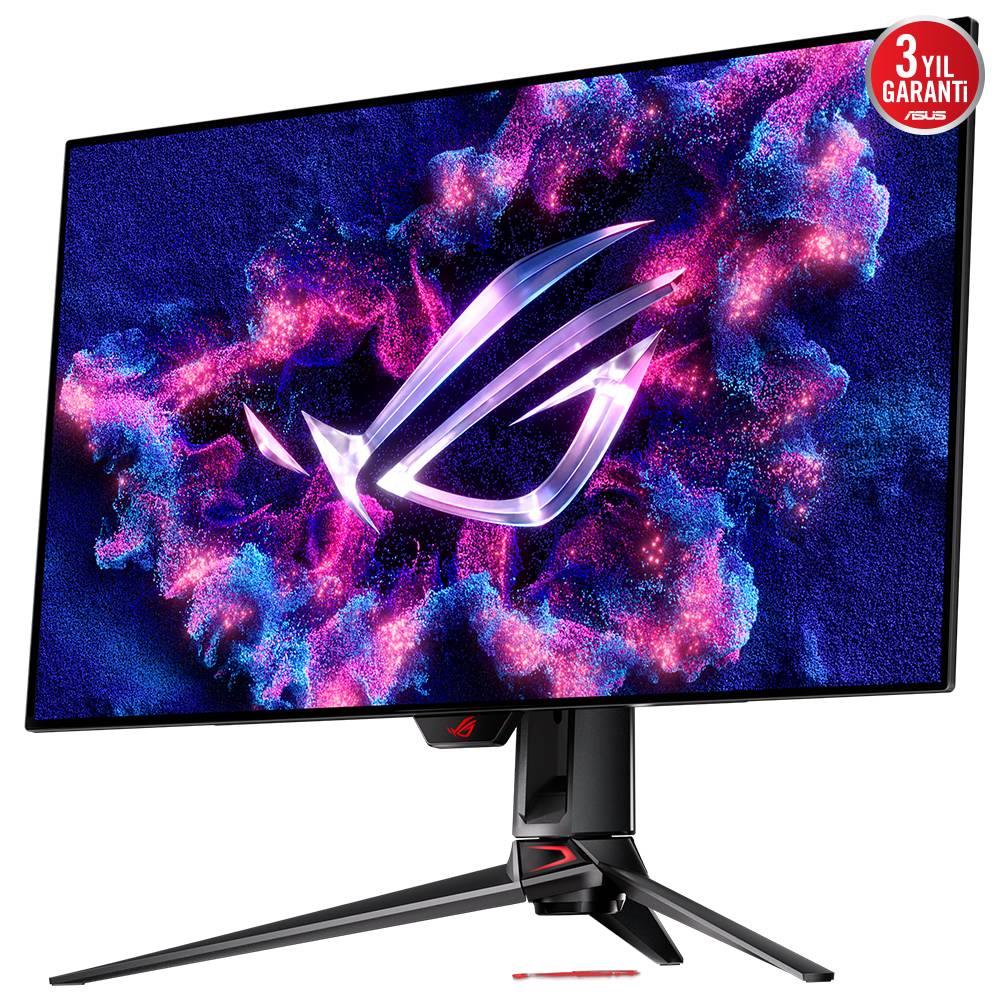 ASUS ROG Swift OLED PG32UCDP 31.5" 4K 240Hz FHD 480Hz 0.03ms HDMI DP USB-C 90W SPDIF Adaptive-Sync KVM HDR10 Dual Mode 4K-FHD OLED Gaming Monitör
