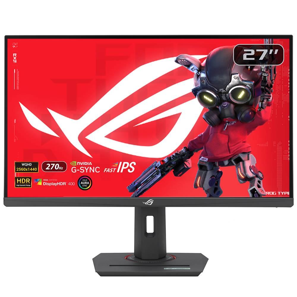 ASUS ROG Strix XG27ACMG 27" 270Hz 1ms HDMI DP USB-C FreeSync Premium G-Sync AdaptiveSync Pivot HDR10 FHD Fast IPS Gaming Monitör