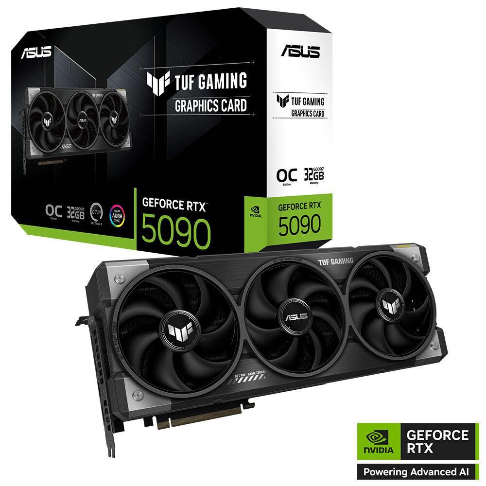 ASUS TUF Gaming GeForce RTX 5090 OC Edition 32GB GDDR7 DLSS 4 512 Bit Ekran Kartı