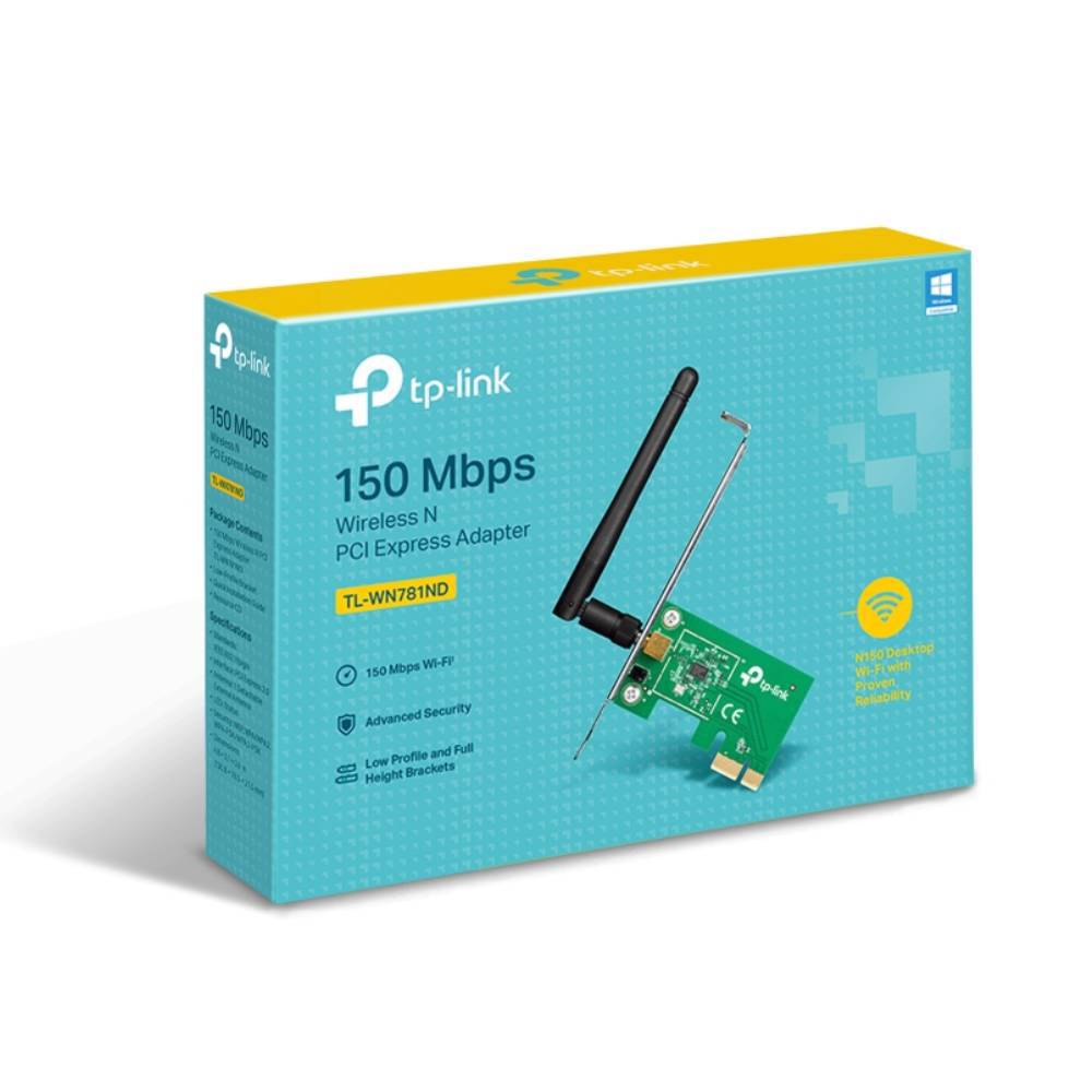 TP-LINK TL-WN781ND 150Mbps Kablosuz PCI Express Adaptör