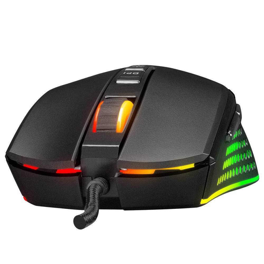 Rampage SMX-R43 X-GRIND 6400 DPI RGB Led Siyah Gaming Mouse
