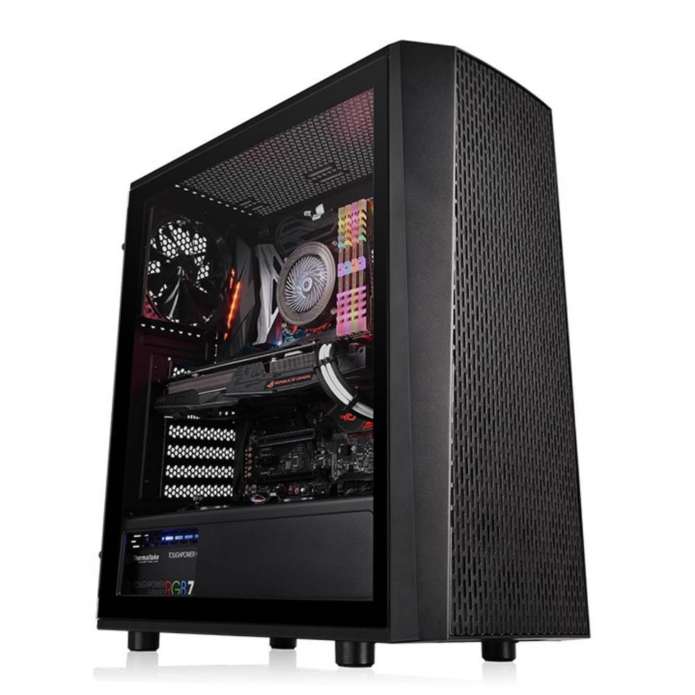Thermaltake Versa J24 Tempered Glass Edition Mesh Panel USB 3.0 Mid Tower Kasa