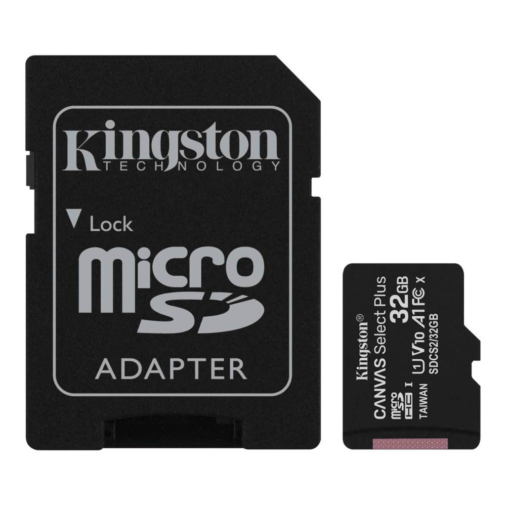 Kingston 32GB Canvas Select Plus microSD Adaptörlü Hafıza Kartı