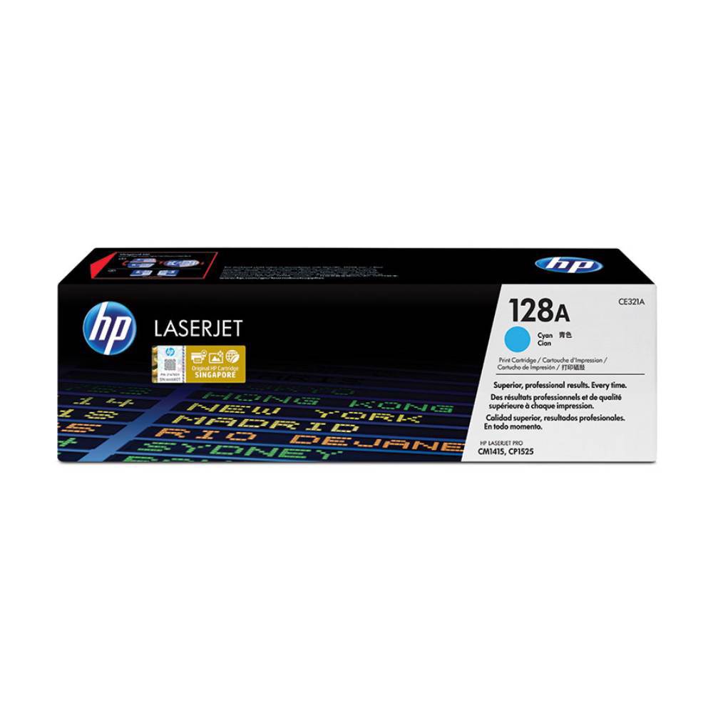 HP 128A CE321A 1300 Sayfa Mavi Toner
