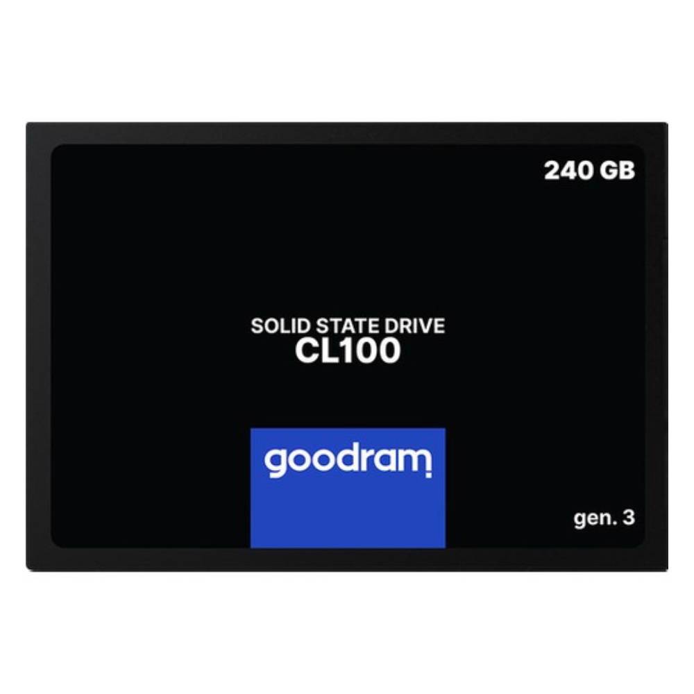 GOODRAM CL100 240GB SATA 3.0 2.5" SSD (520MB Okuma / 400MB Yazma)