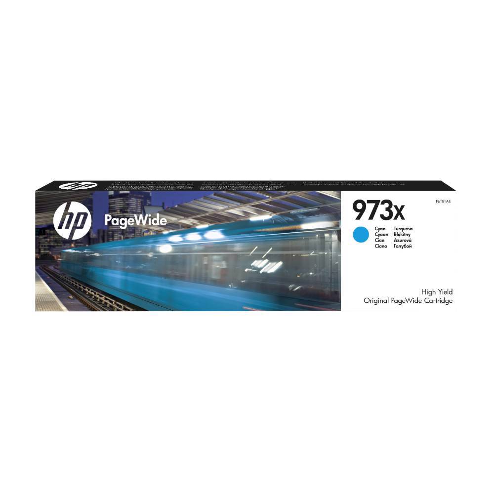 HP 973X F6T81AE 7000 Sayfa Mavi Mürekkep Kartuşu