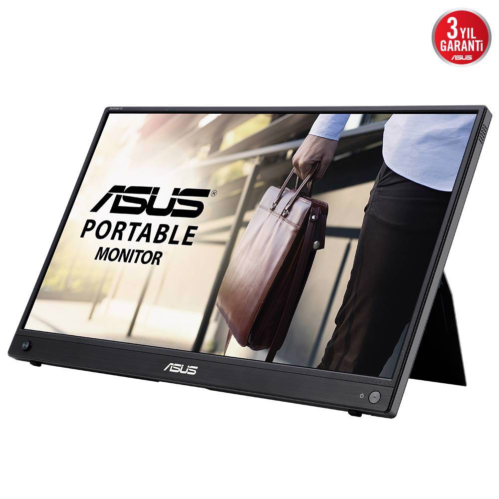ASUS ZenScreen Go MB16AWP 15.6" 60Hz 5ms Mini HDMI USB Type-C Flicker Free FHD Taşınabilir Monitör