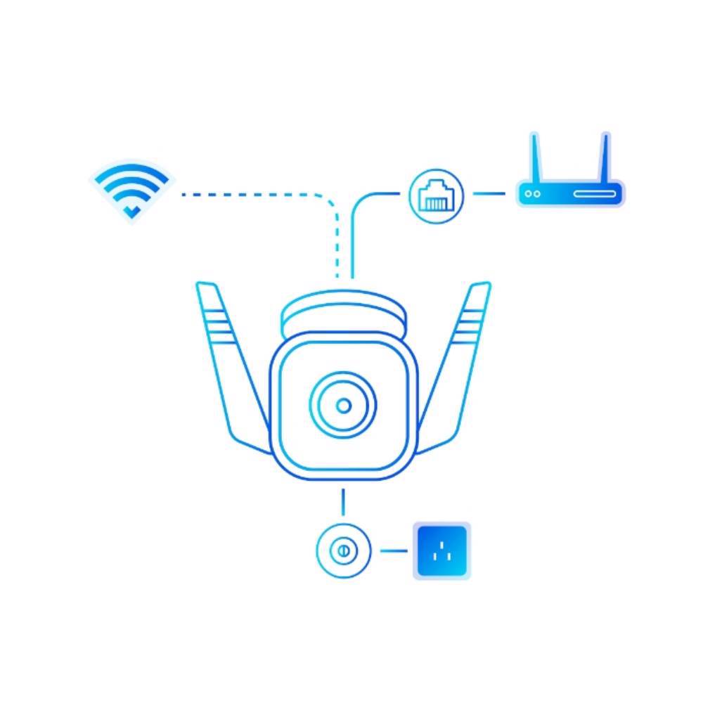 TP-LINK Tapo C310 3MP Dış Mekan Güvenlik Wi-Fi Kamerası