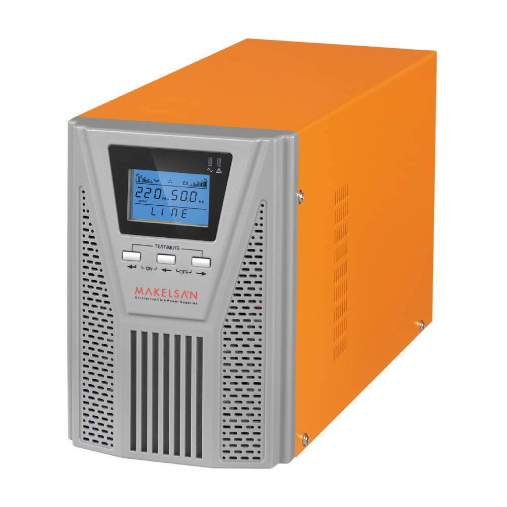 MAKELSAN P.Pack SE 1KVA 2X7AH 4-8dk ONLINE UPS