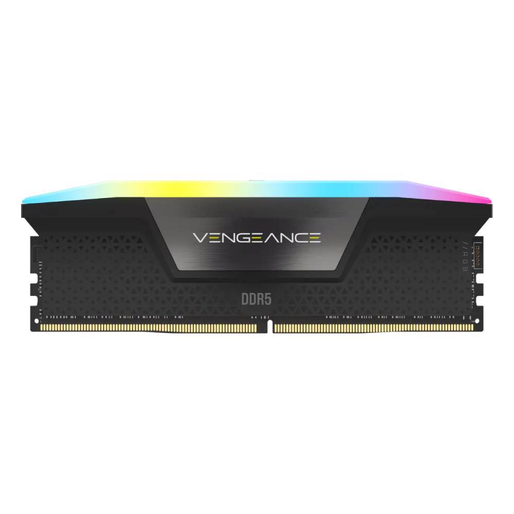CORSAIR 32GB (2x16GB) Vengeance RGB 6000MHz CL36 DDR5 1.35V Siyah Dual Kit Ram