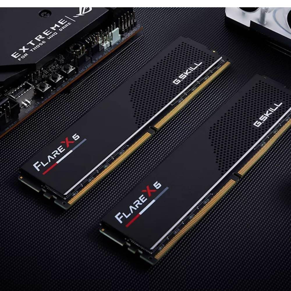 GSKILL 32GB (2x16GB) Flare X5 6000MHz CL36 DDR5 1.35V AMD EXPO Siyah ...